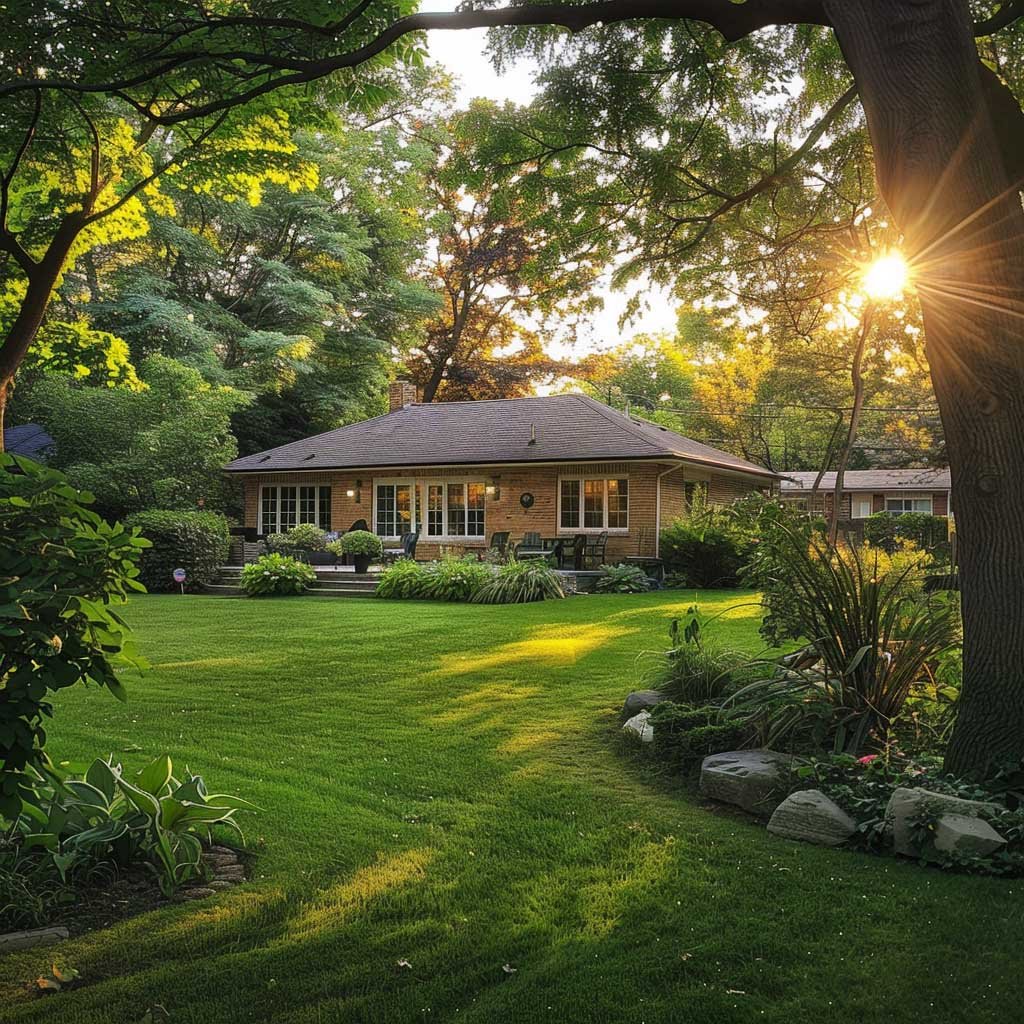 Large backyards will become unmanageable for seniors